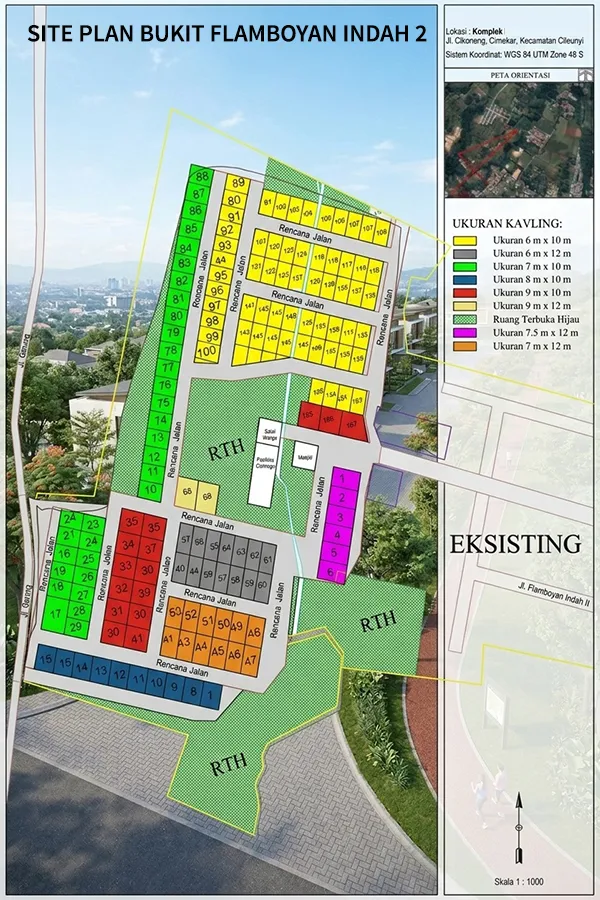 SITE PLAN & KAWASAN BUKIT FLAMBOYAN INDAH 2