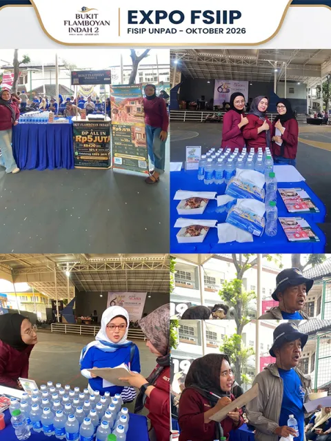 Kemeriahan Booth Bukit Flamboyan Indah 2 di Dies Natalis FISIP UNPAD!