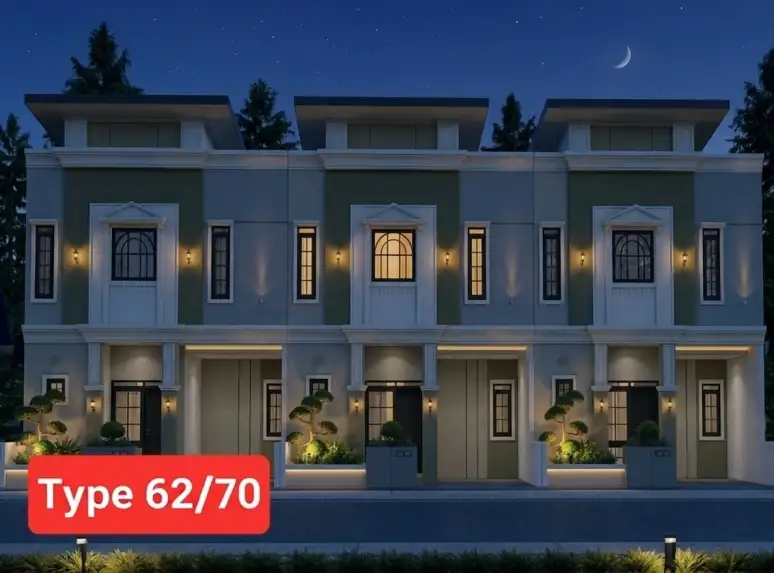 Rumah 2 Lantai Cibiru Bandung Smart Door Lock Lebar 7 Meter | Promo 2026