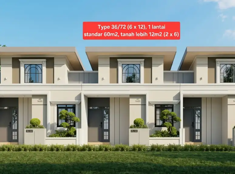 Hunian Baru di Cibiru, Diskon Rp51,5 Juta dan Gratis Semua Biaya Surat Serta KPR!